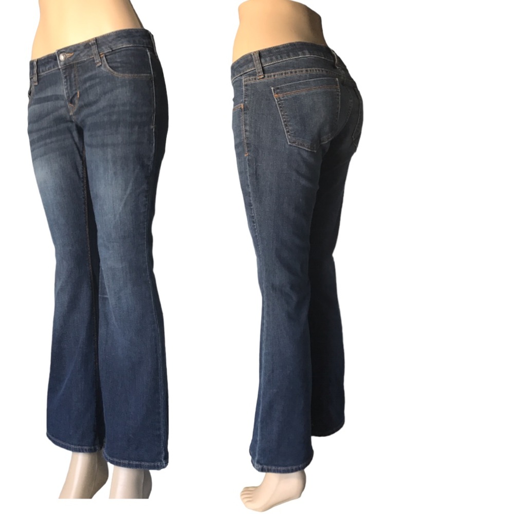 Old Navy  Rock Star Bell Washed Jeans Size 12